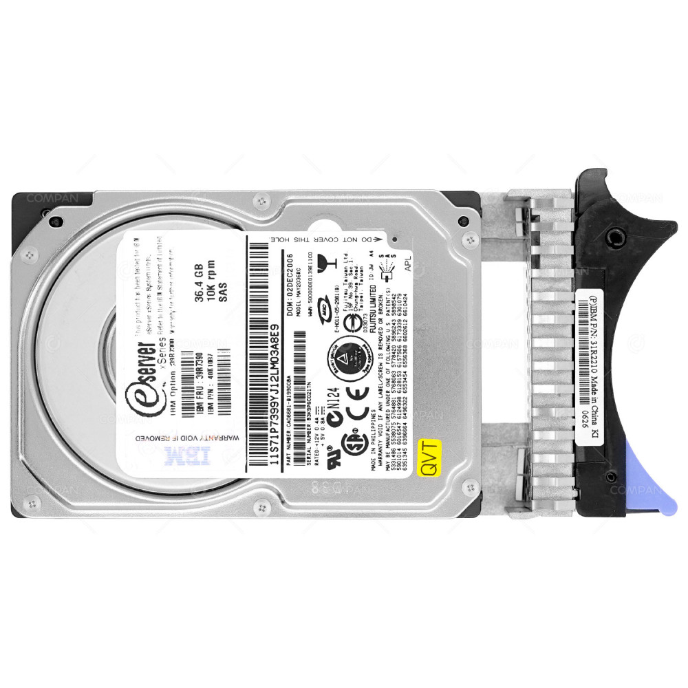 39R7390 IBM HDD 36GB 10K SAS 3G 2.5" SFF